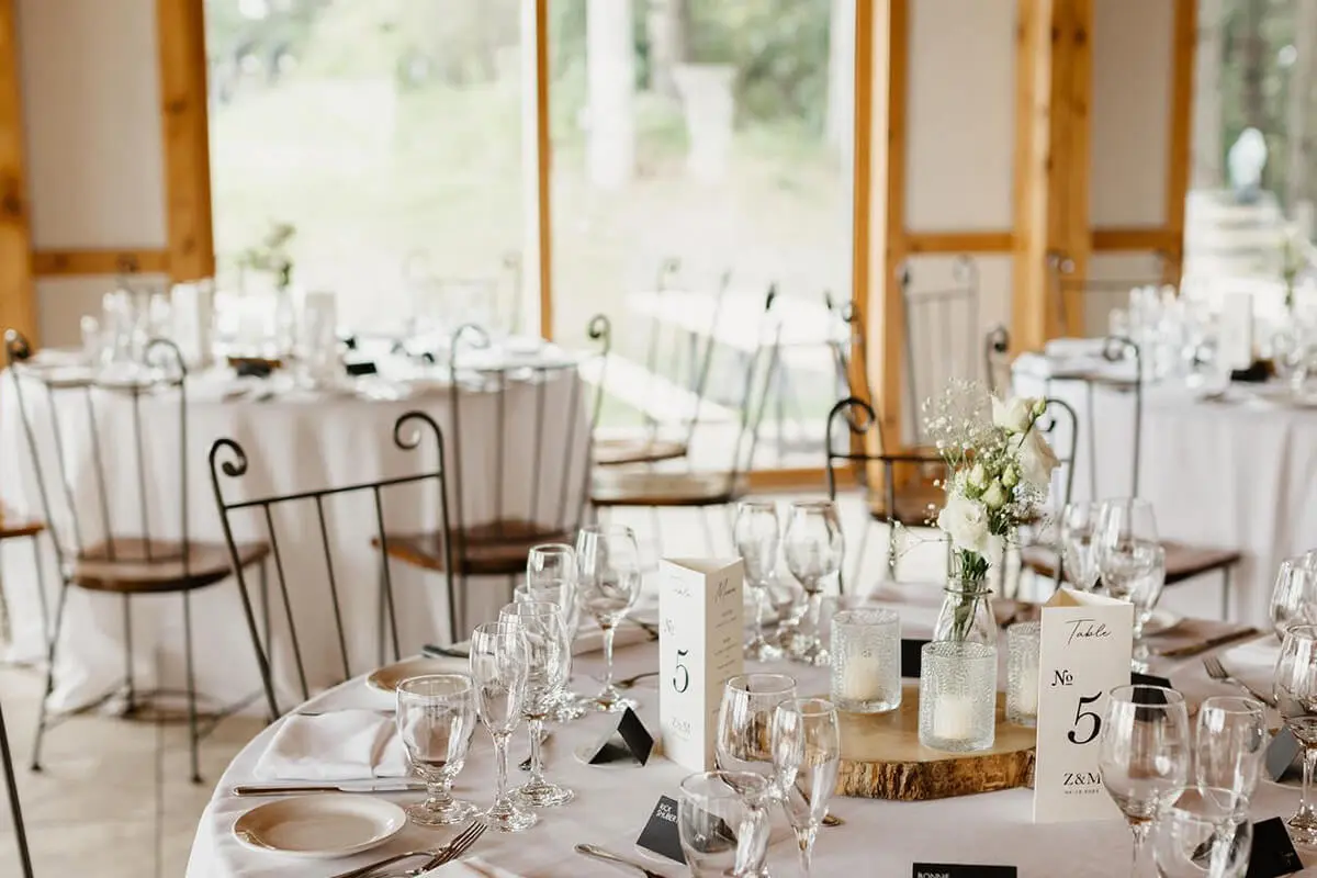 Reception – Table 5